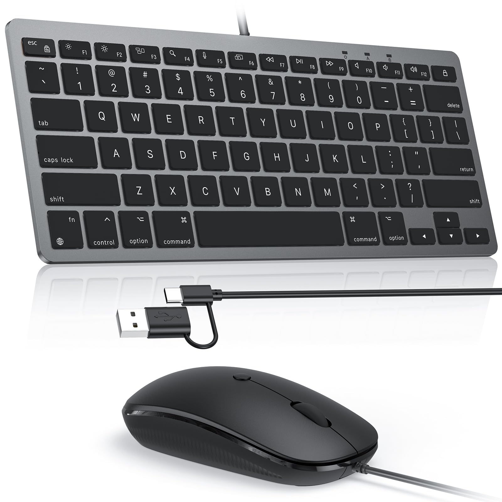 Amazon.com: OMOTON Wired Keyboard and Mouse Combo for Mac (MacOS